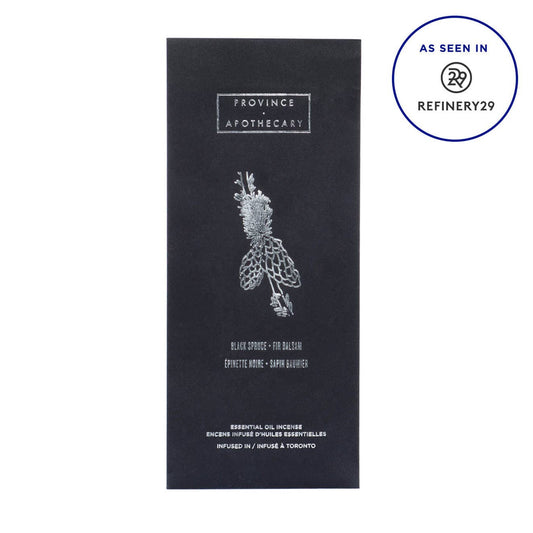 Black Spruce + Fir Balsam Essential Oil Incense